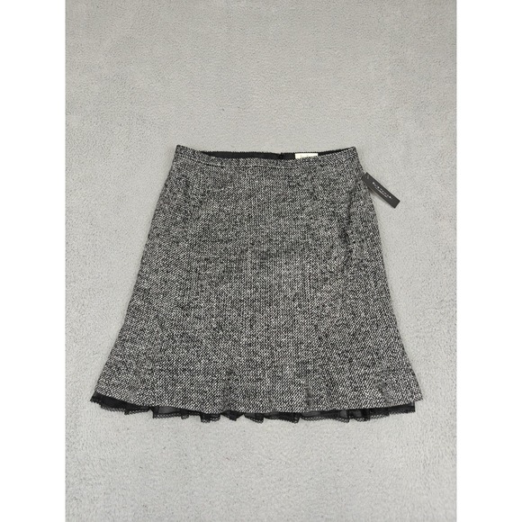 Elie Tahari Dresses & Skirts - Elie Tahari Skirt Womens 12 Black Multi Judy‎ Wool Blend Neiman Marcus Exclusive